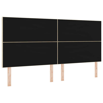 vidaXL Kopfteil Creme 200 cm Stoff