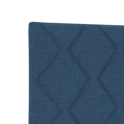 vidaXL Kopfteil Blau 200 cm Stoff