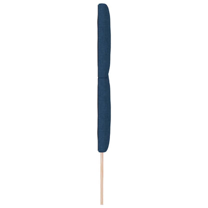 vidaXL Kopfteil Blau 200 cm Stoff