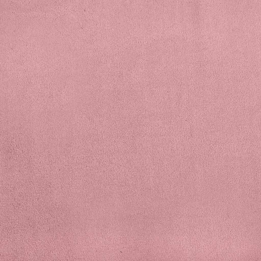 vidaXL LED Kopfteil Rosa 200 cm Kunstleder