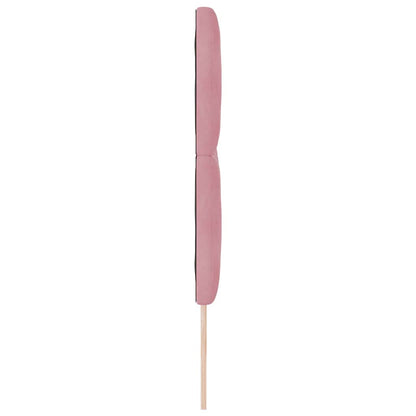 vidaXL LED Kopfteil Rosa 200 cm Kunstleder