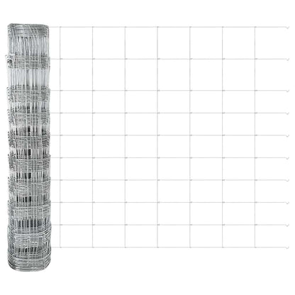 vidaXL Zaunpfosten Galvanisiert 25 x 1 m Stahl