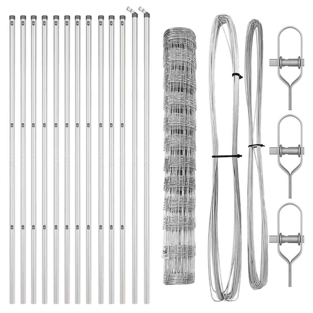 Zaunpfosten Galvanisiert 25 x 1,2 m Stahl