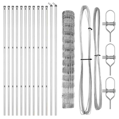 Zaunpfosten Galvanisiert 25 x 1,2 m Stahl