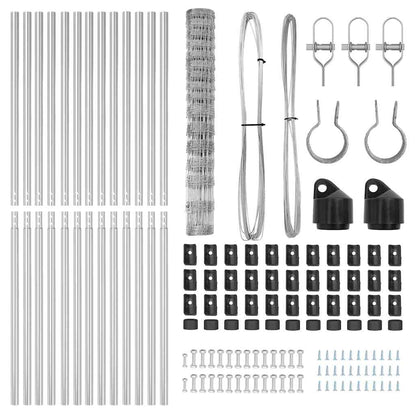 Zaunpfosten Galvanisiert 25 x 1,2 m Stahl