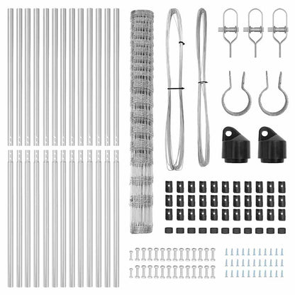 Zaunpfosten Galvanisiert 25 x 1,5 m Stahl