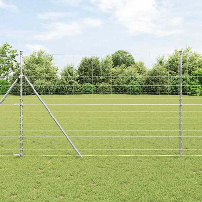 vidaXL Zaunpfosten Galvanisiert 25 x 1,6 m Stahl