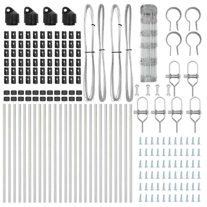Zaunpfosten Galvanisiert 50 x 0,8 m Stahl