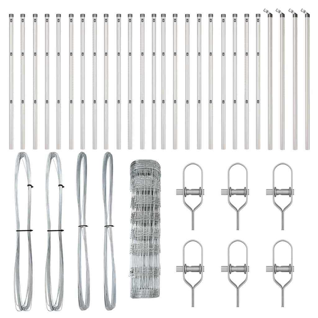 Zaunpfosten Galvanisiert 50 x 0,8 m Stahl