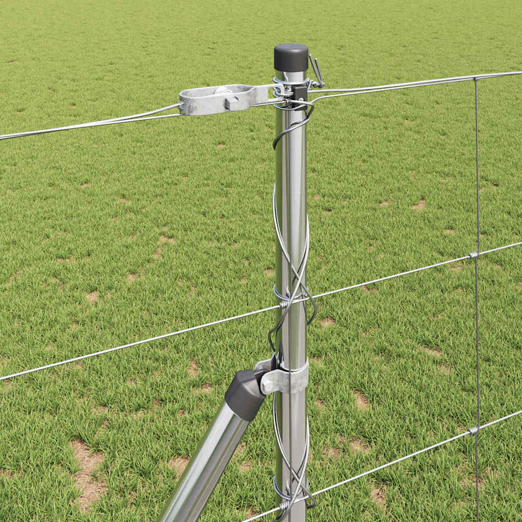 Zaunpfosten Galvanisiert 50 x 1,2 m Stahl