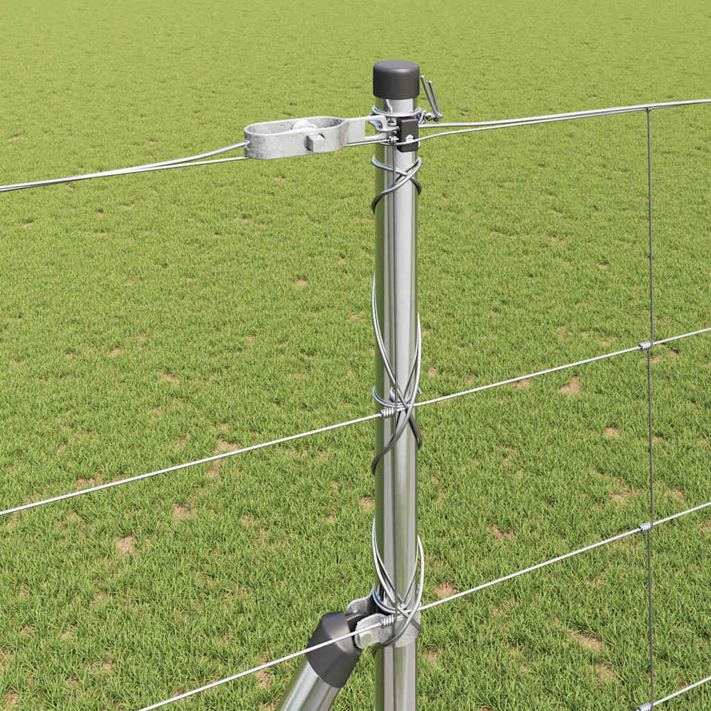 Zaunpfosten Galvanisiert 50 x 1,6 m Stahl