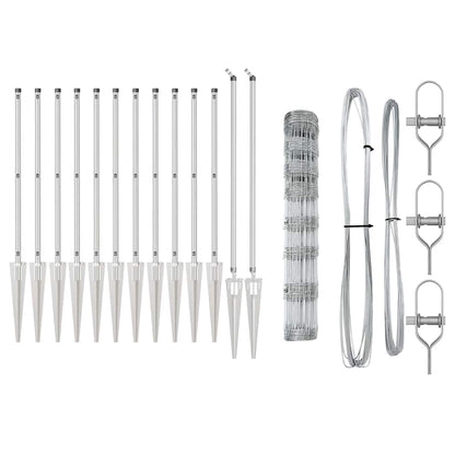 Zaunpfosten Galvanisiert 25 x 1 m Stahl