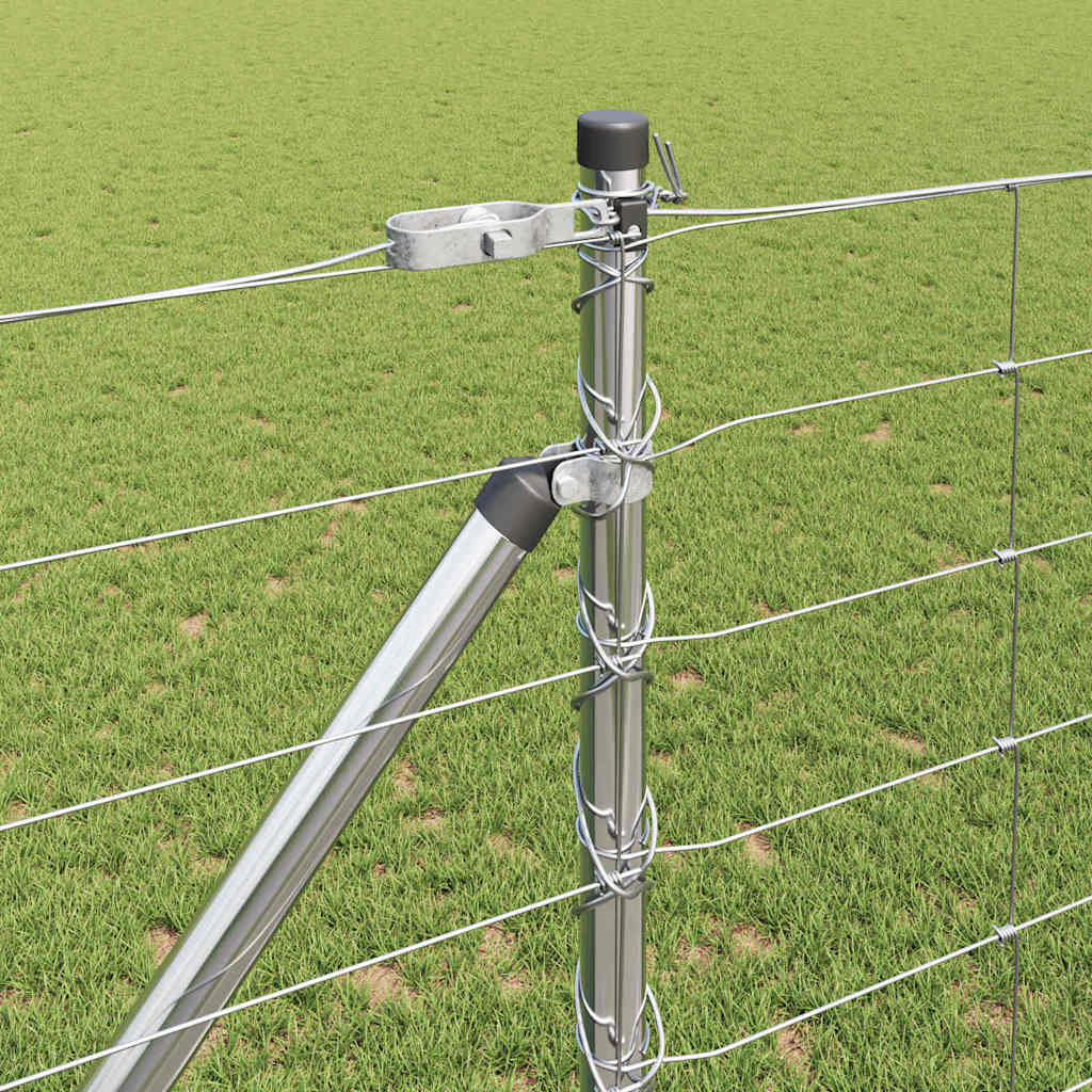 Zaunpfosten Galvanisiert 25 x 1,2 m Stahl