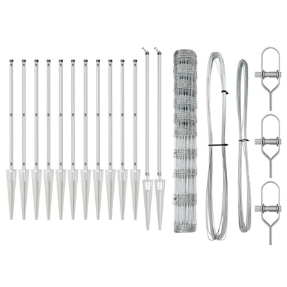 Zaunpfosten Galvanisiert 25 x 1,2 m Stahl