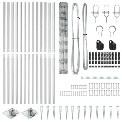 Zaunpfosten Galvanisiert 25 x 1,2 m Stahl