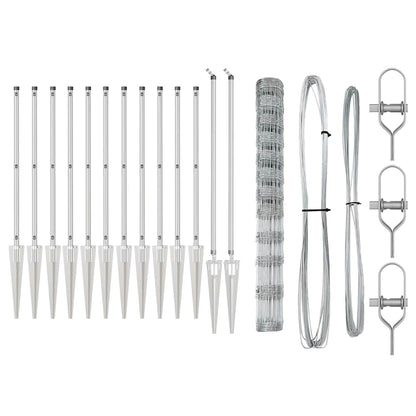 Zaunpfosten Galvanisiert 25 x 1,4 m Stahl