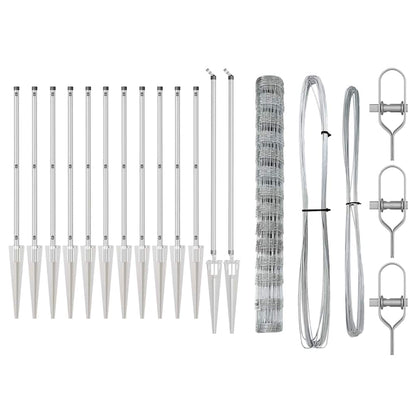 Zaunpfosten Galvanisiert 25 x 1,4 m Stahl