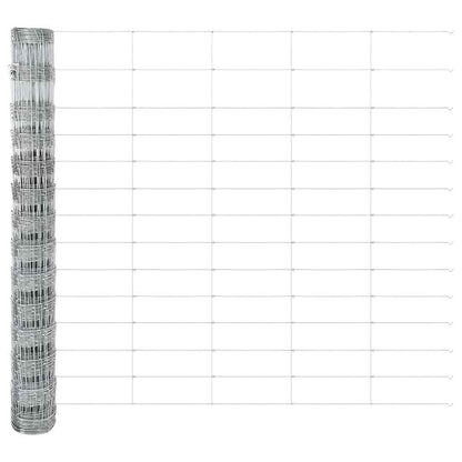vidaXL Zaunpfosten Galvanisiert 25 x 1,4 m Stahl