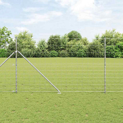vidaXL Zaunpfosten Galvanisiert 25 x 1,5 m Stahl