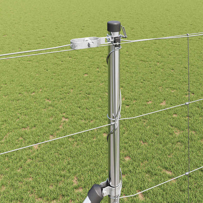 Zaunpfosten Galvanisiert 50 x 1,5 m Stahl