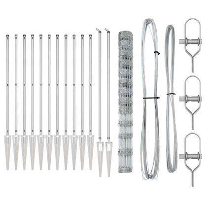 Zaunpfosten Galvanisiert 50 x 1,5 m Stahl