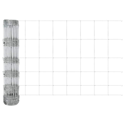 vidaXL Zaunpfosten Galvanisiert 100 x 0,8 m Stahl