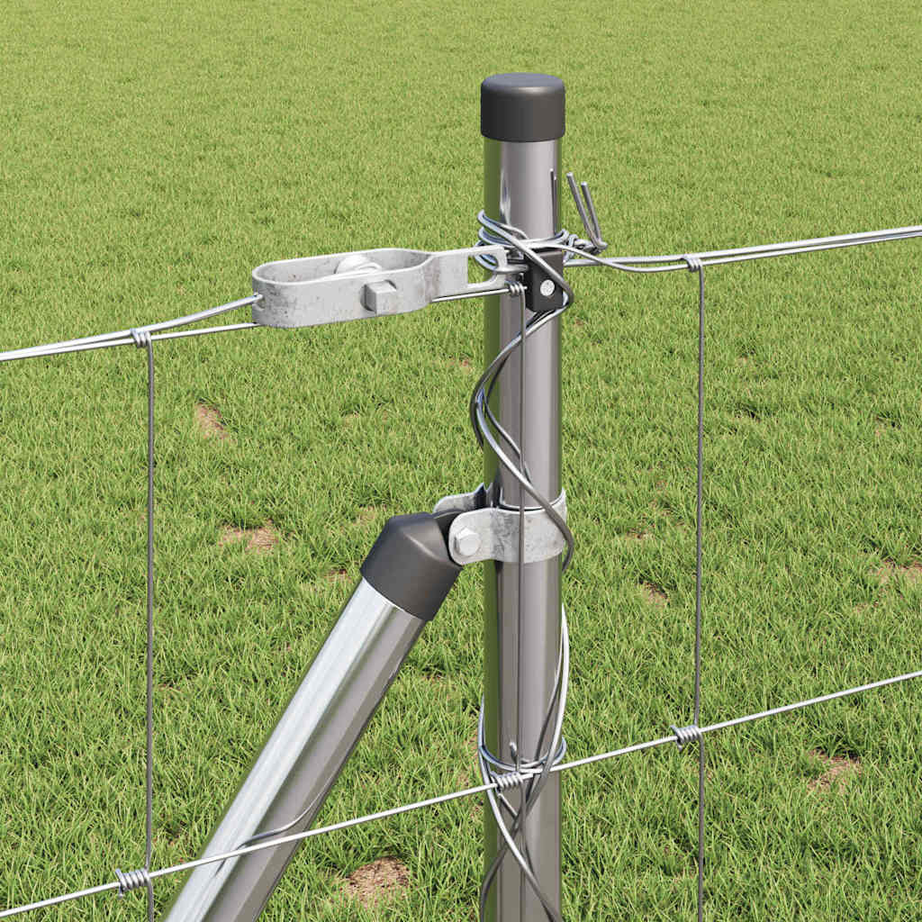 Zaunpfosten Galvanisiert 25 x 0,8 m Stahl