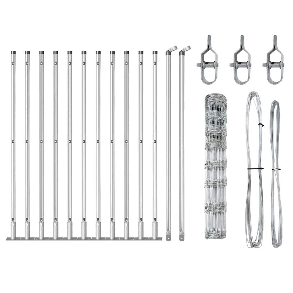 Zaunpfosten Galvanisiert 25 x 1 m Stahl