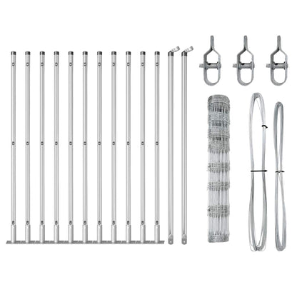 Zaunpfosten Galvanisiert 25 x 1 m Stahl