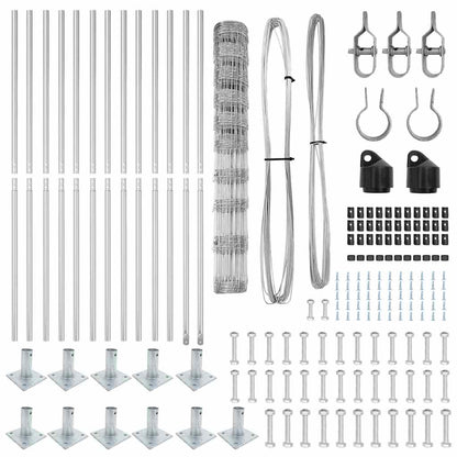 Zaunpfosten Galvanisiert 25 x 1,2 m Stahl
