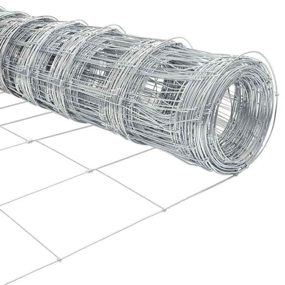 vidaXL Zaunpfosten Galvanisiert 25 x 1,2 m Stahl