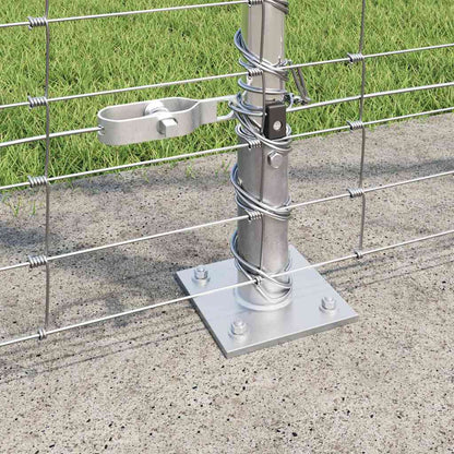 vidaXL Zaunpfosten Galvanisiert 25 x 1,5 m Stahl