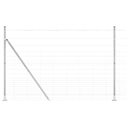 Zaunpfosten Galvanisiert 25 x 1,6 m Stahl