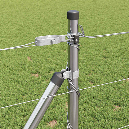 Zaunpfosten Galvanisiert 50 x 0,8 m Stahl