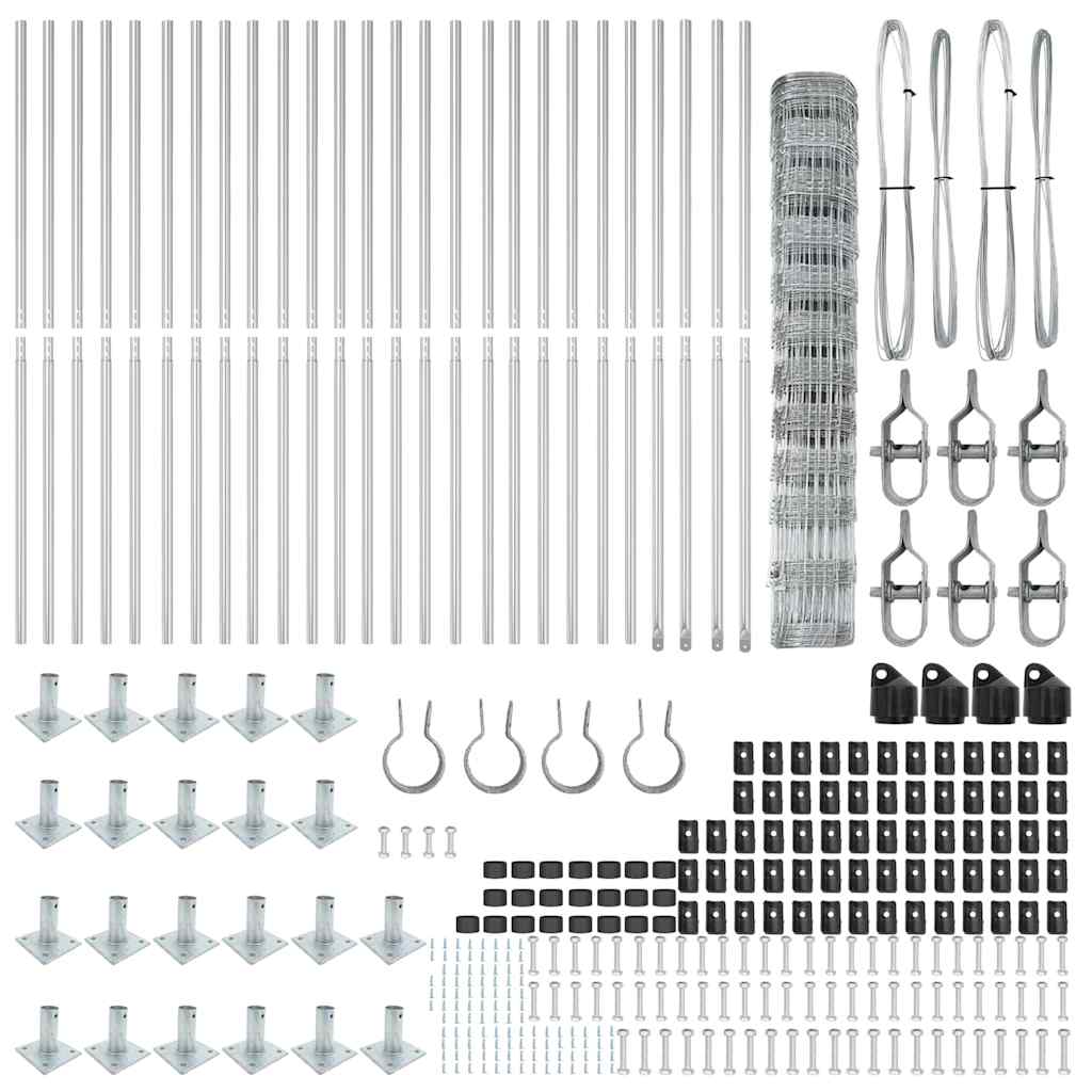 Zaunpfosten Galvanisiert 50 x 1,2 m Stahl