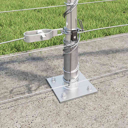 Zaunpfosten Galvanisiert 50 x 1,2 m Stahl