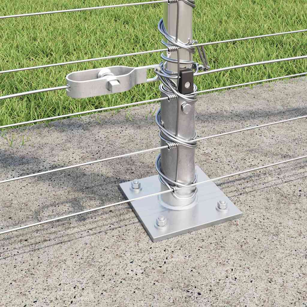 Zaunpfosten Galvanisiert 50 x 1,5 m Stahl