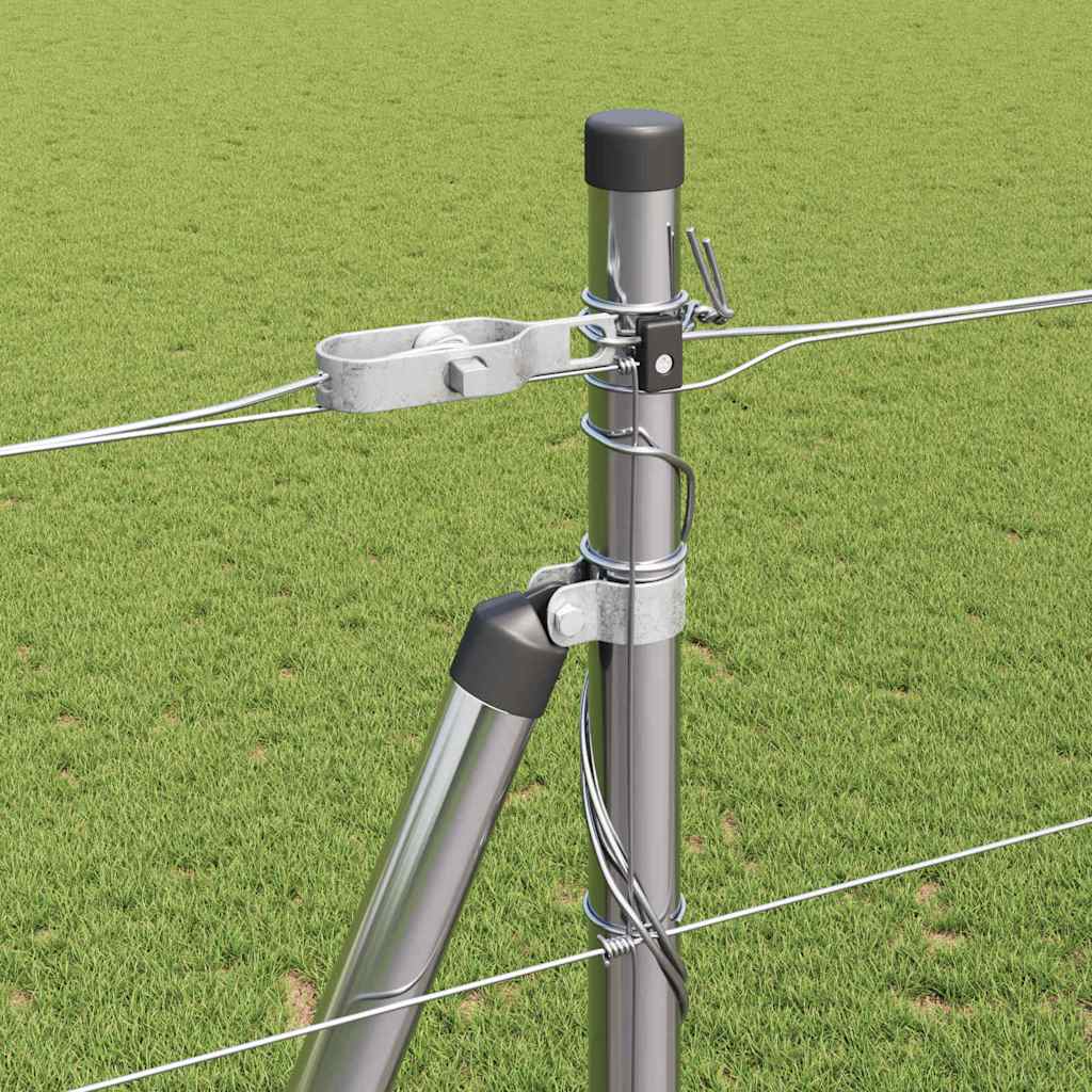 Zaunpfosten Galvanisiert 50 x 1,5 m Stahl