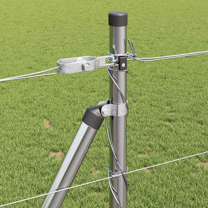 Zaunpfosten Galvanisiert 100 x 1 m Stahl