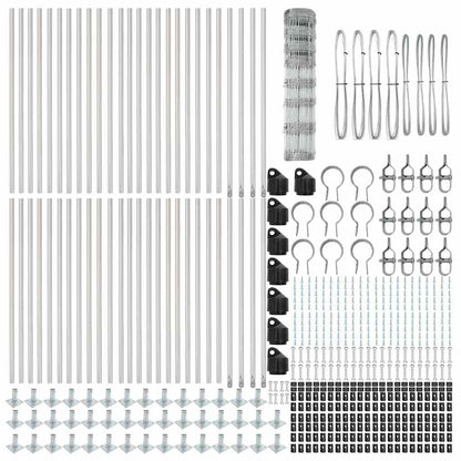 Zaunpfosten Galvanisiert 100 x 1 m Stahl