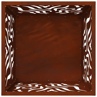 Feuerstelle Braun 40 x 40 x 40 cm Stahl