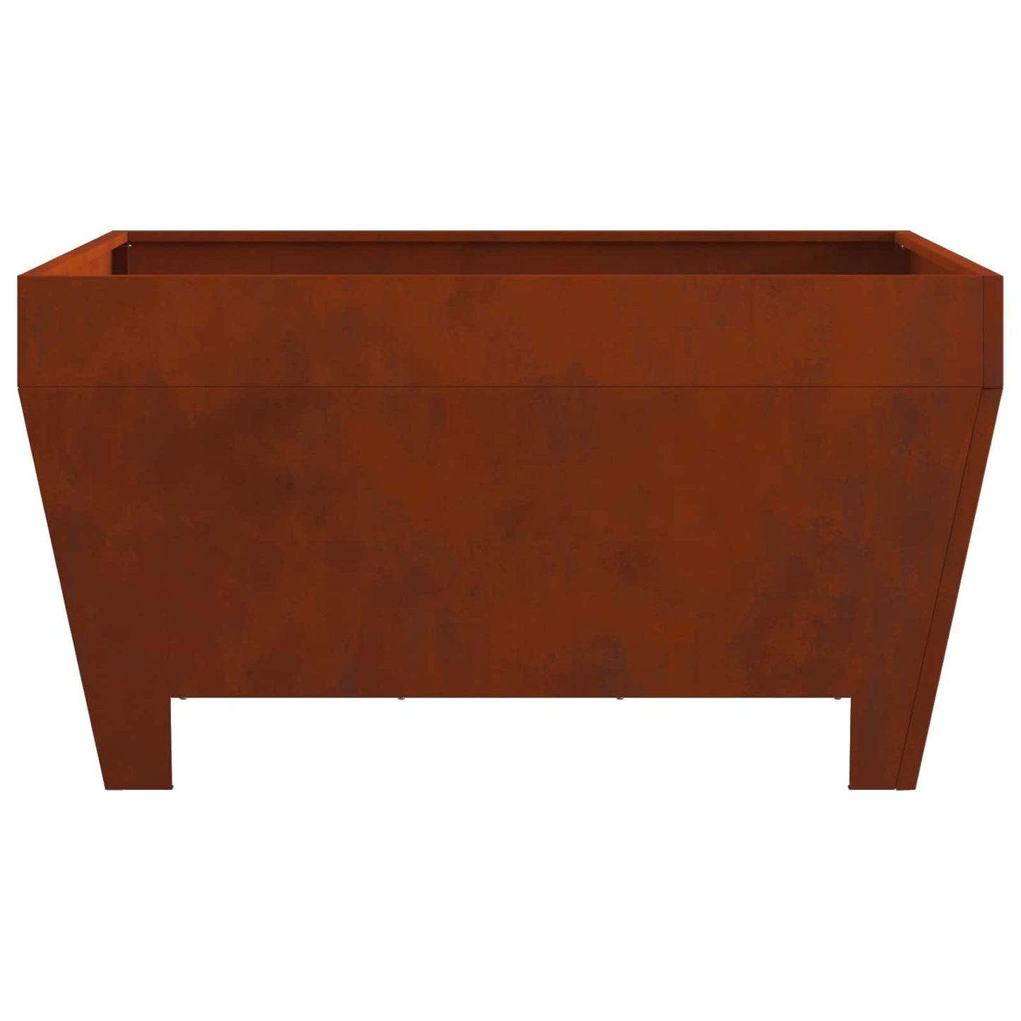 Feuerstelle Braun 80 x 80 x 43 cm Wetterfeststahl