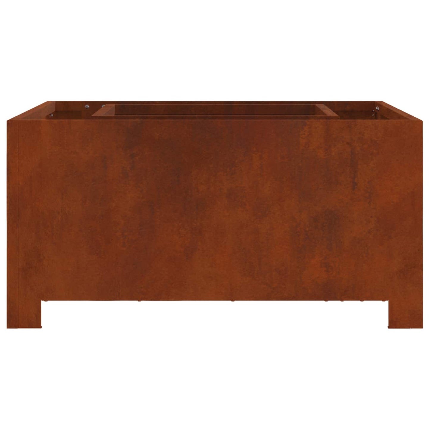 Feuerstelle Braun 60 x 60 x 30 cm Wetterfeststahl