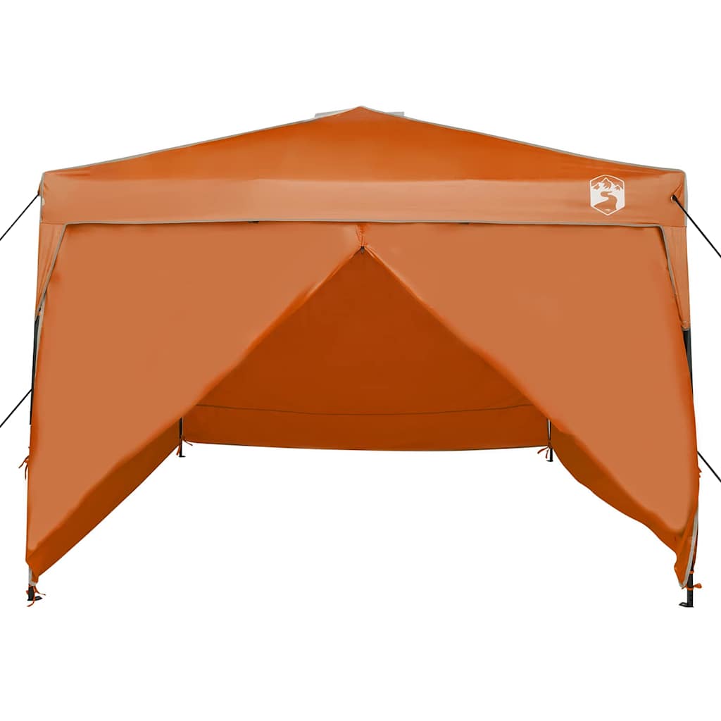 Pavillon-Zelt Orange 290 x 290 x 251 cm Stoff