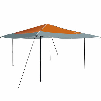Pavillon-Zelt Orange 395 x 395 x 251 cm Stoff