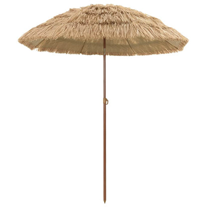vidaXL Garten-Sonnenschirm Natur 160 x 160 x 196 cm