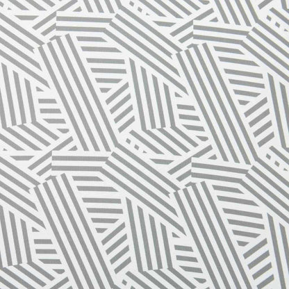 Strandparasol Grau und Weiß 160 x 160 x 196 cm