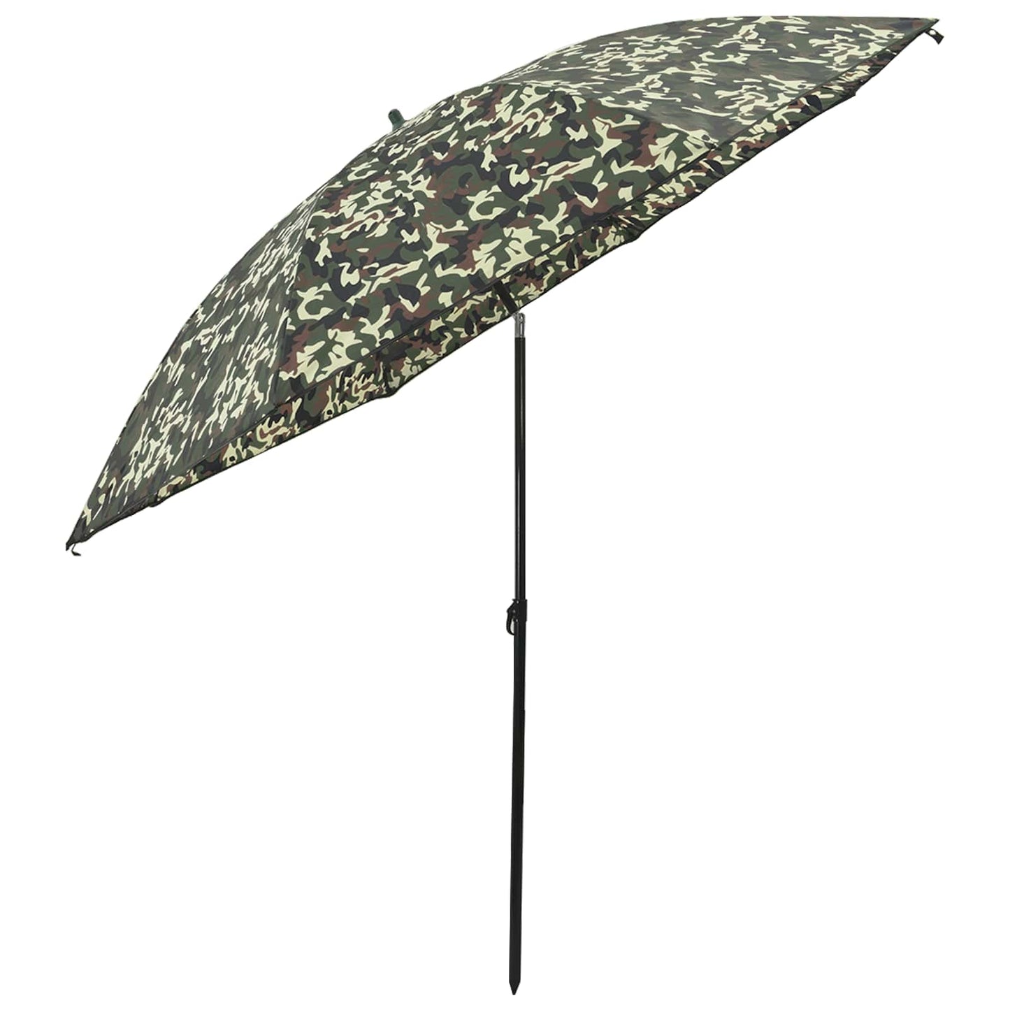 vidaXL Angel-Regenschirm Tarnung 220 x 193 cm Oxford-Polyester