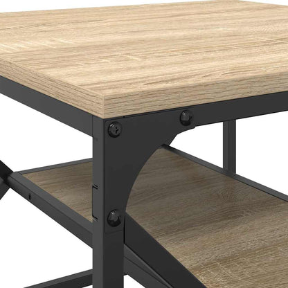 vidaXL Couchtisch Sonoma-Eiche 51 x 50 x 40 cm