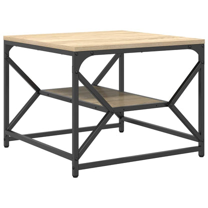 vidaXL Couchtisch Sonoma-Eiche 51 x 50 x 40 cm